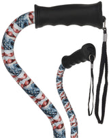 The America's Designer Adjustable Cane: Comfort Grip Offset Adjustable Walking Canes - Tophatter Daily Deals