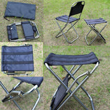 Aluminum alloy folding chair 0 - Tophatter Daily Deals