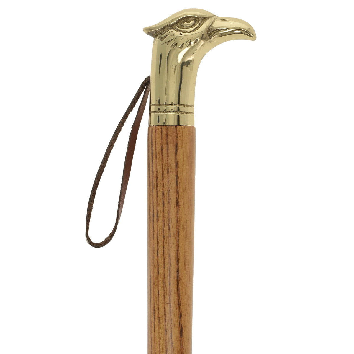 Shoe Horn Elegance: Brass Eagle Head, Durable Ash Wood Handle Shoe Horns - Tophatter Daily Deals
