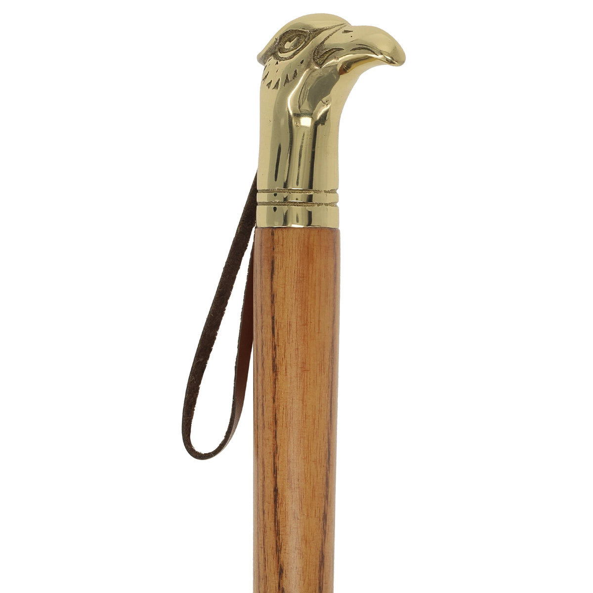 Shoe Horn Elegance: Brass Eagle Head, Durable Ash Wood Handle Shoe Horns - Tophatter Daily Deals