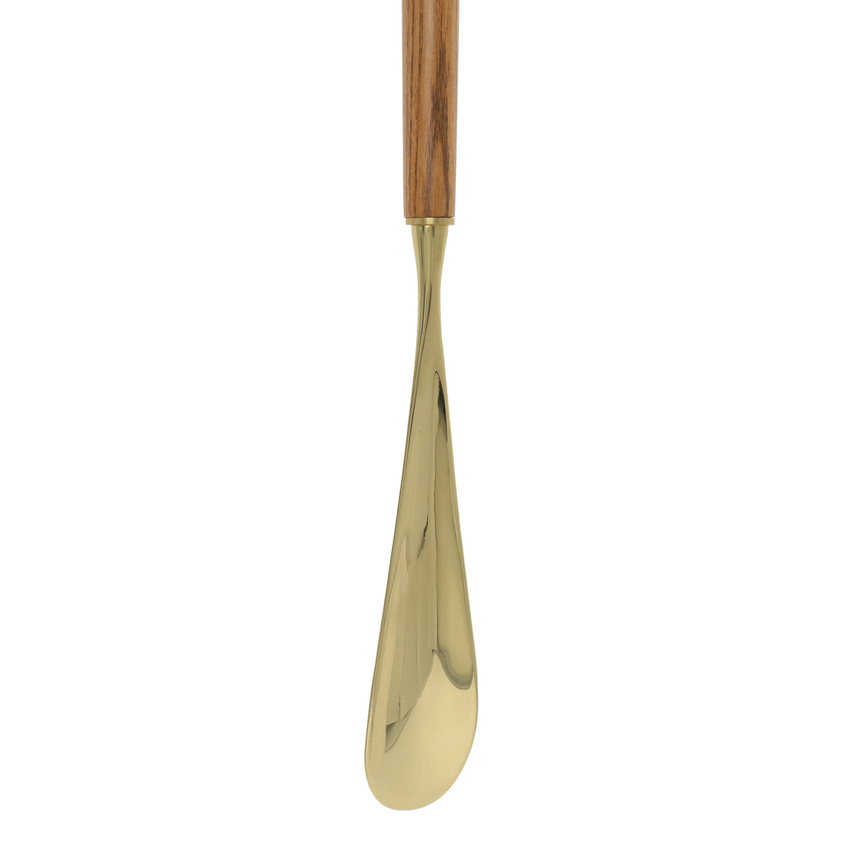 Shoe Horn Elegance: Brass Eagle Head, Durable Ash Wood Handle Shoe Horns - Tophatter Daily Deals