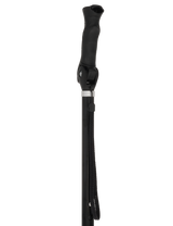 Black Adjustable Walking Hiking Staff Hiking Staffs - Tophatter Daily Deals