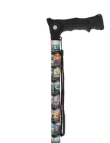 National Park Designer Adjustable Walking Hiking Staff Hiking Staffs - Tophatter Daily Deals
