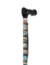 National Park Designer Adjustable Walking Hiking Staff Hiking Staffs - Tophatter Daily Deals