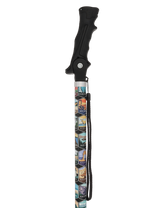 National Park Designer Adjustable Walking Hiking Staff Hiking Staffs - Tophatter Daily Deals