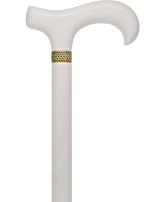 Super Strong Derby Handle Cane - Ash Wood, Pewter Wheat Collar, Matching Stain, 3 Color Options Derby Classic Walking Canes - Tophatter Daily Deals