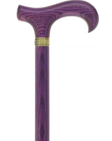 Super Strong Derby Handle Cane - Ash Wood, Pewter Wheat Collar, Matching Stain, 3 Color Options Derby Classic Walking Canes - Tophatter Daily Deals