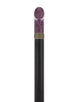 Super Strong - Extra Long & Strong (Purple, Black, Pewter Collar) Derby Classic Walking Canes - Tophatter Daily Deals