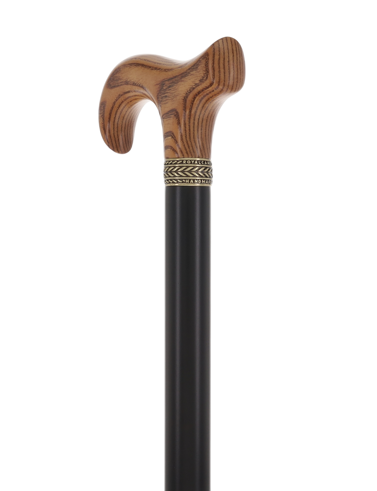 Super Strong - XL Size - Extra Long & Strong (Expresso, Black, Pewter Collar) Derby Classic Walking Canes - Tophatter Daily Deals