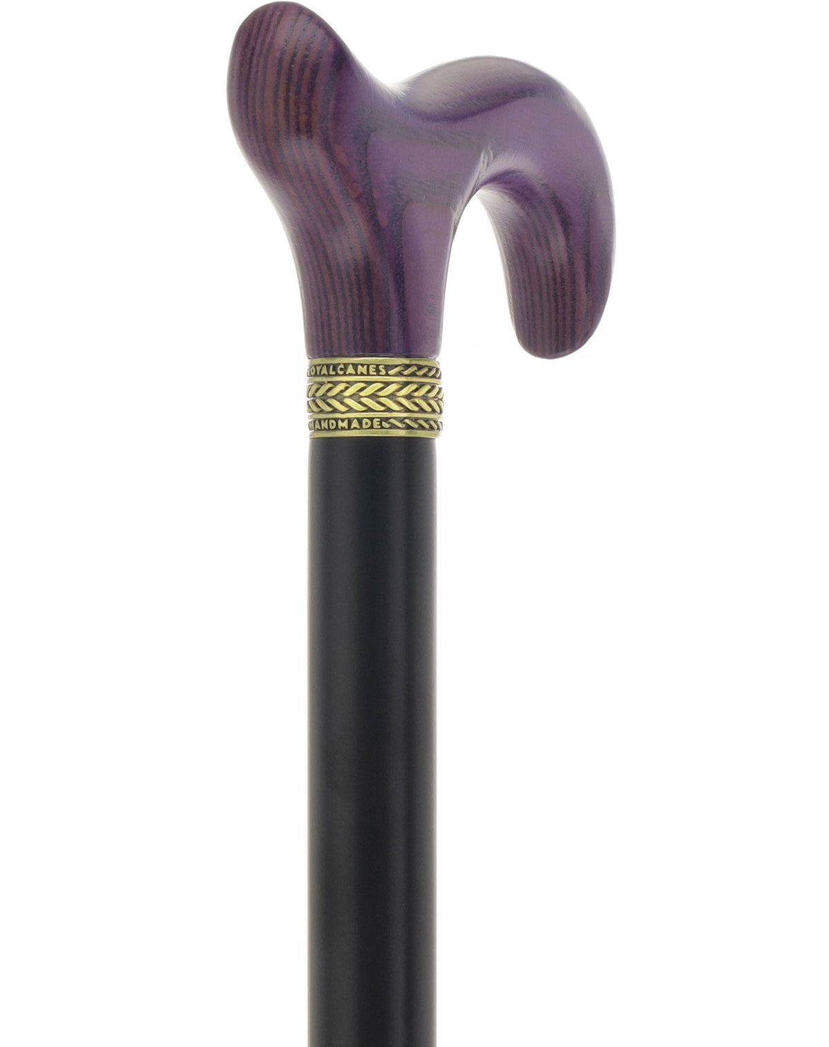 Royal Canes Super Strong Heavy Duty Walking Cane, Classic Derby Handle, 42.5 inch, Large Grip, Multiple Colors Derby Classic Walking Canes - Tophatter Daily Deals