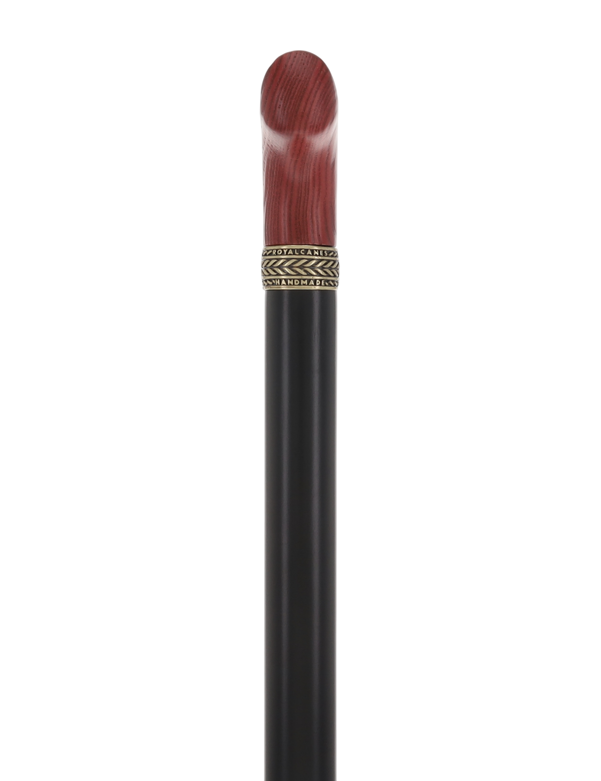 Super Strong - XL Size - Extra Long & Strong (Mahogany, Black, Pewter Collar) Derby Classic Walking Canes - Tophatter Daily Deals