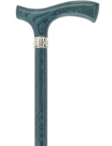 Blue Denim Standard to Larger Hand Fritz Handle Walking Canes - Tophatter Daily Deals
