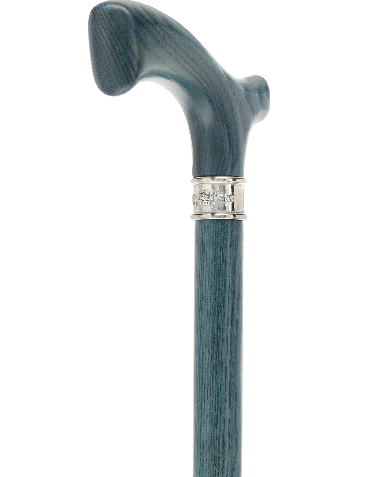 Blue Denim Standard to Larger Hand Fritz Handle Walking Canes - Tophatter Daily Deals