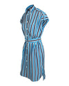 Burberry Nella Striped Shirt Dress Dresses - Tophatter Daily Deals
