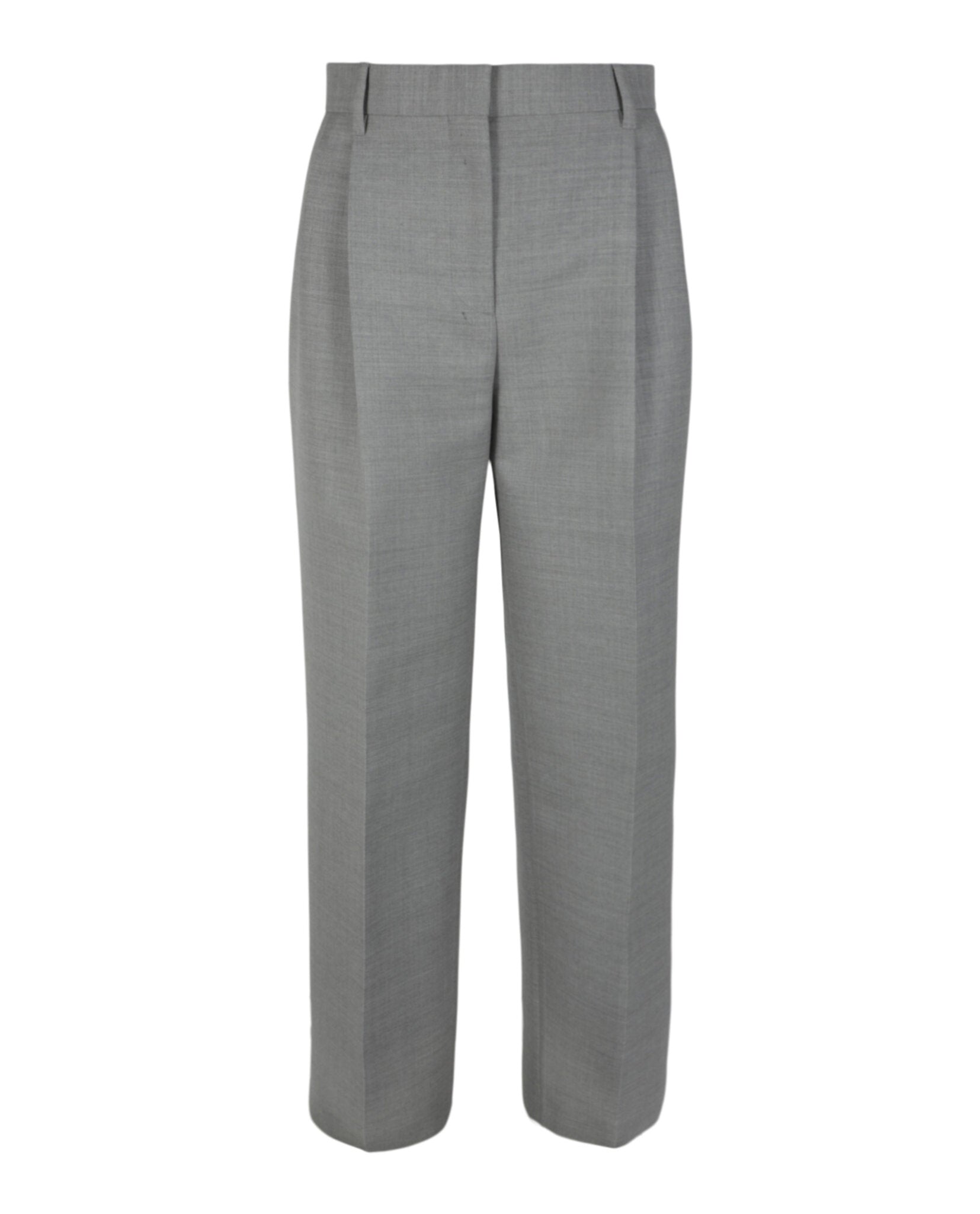 Burberry Gaelle Wide-Leg Trousers Grey Pants - Tophatter Daily Deals