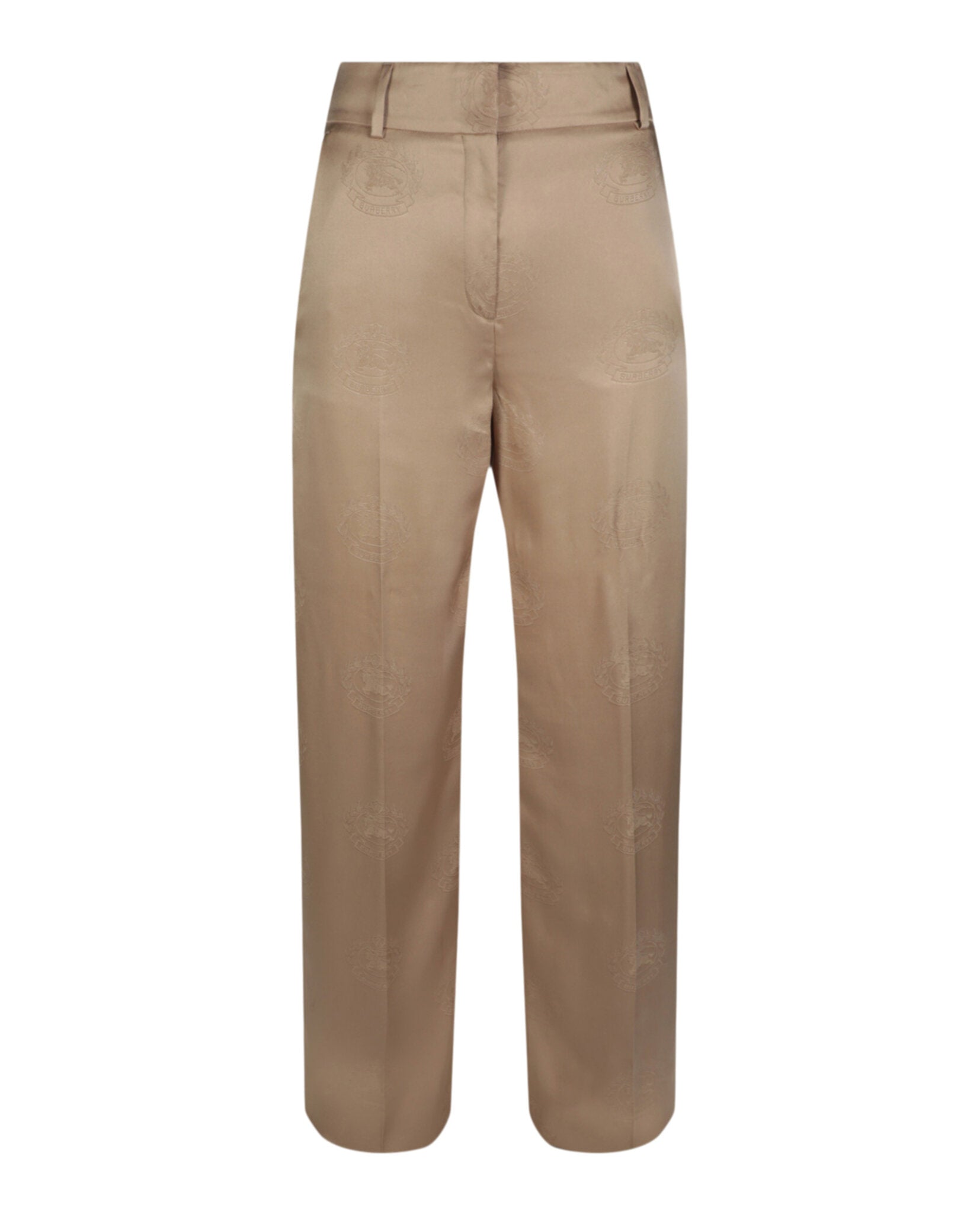 Burberry Jane Silk Trousers Beige Pants - Tophatter Daily Deals