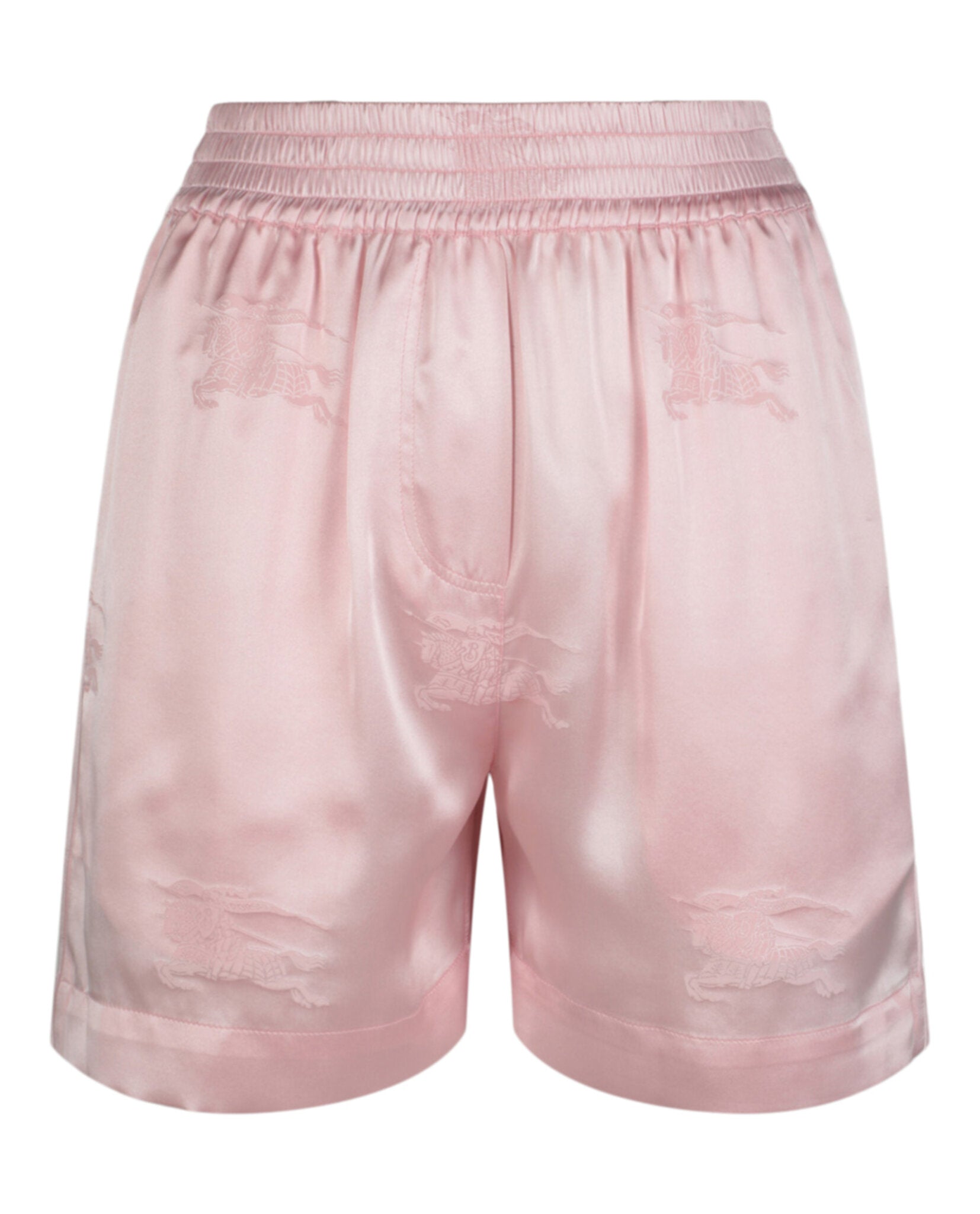 Burberry EKD Jacquard Silk Shorts Light Pink Shorts - Tophatter Daily Deals