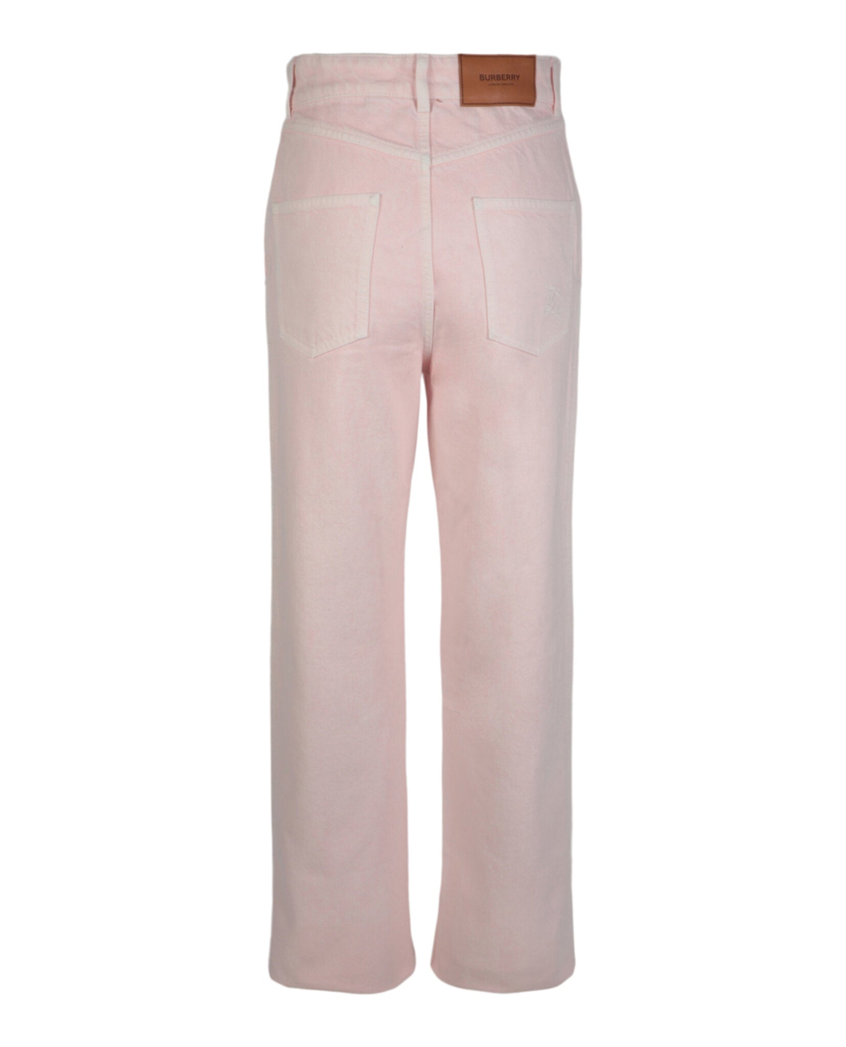 Burberry Logo-Patch Straight-Leg Jeans Jeans - Tophatter Daily Deals