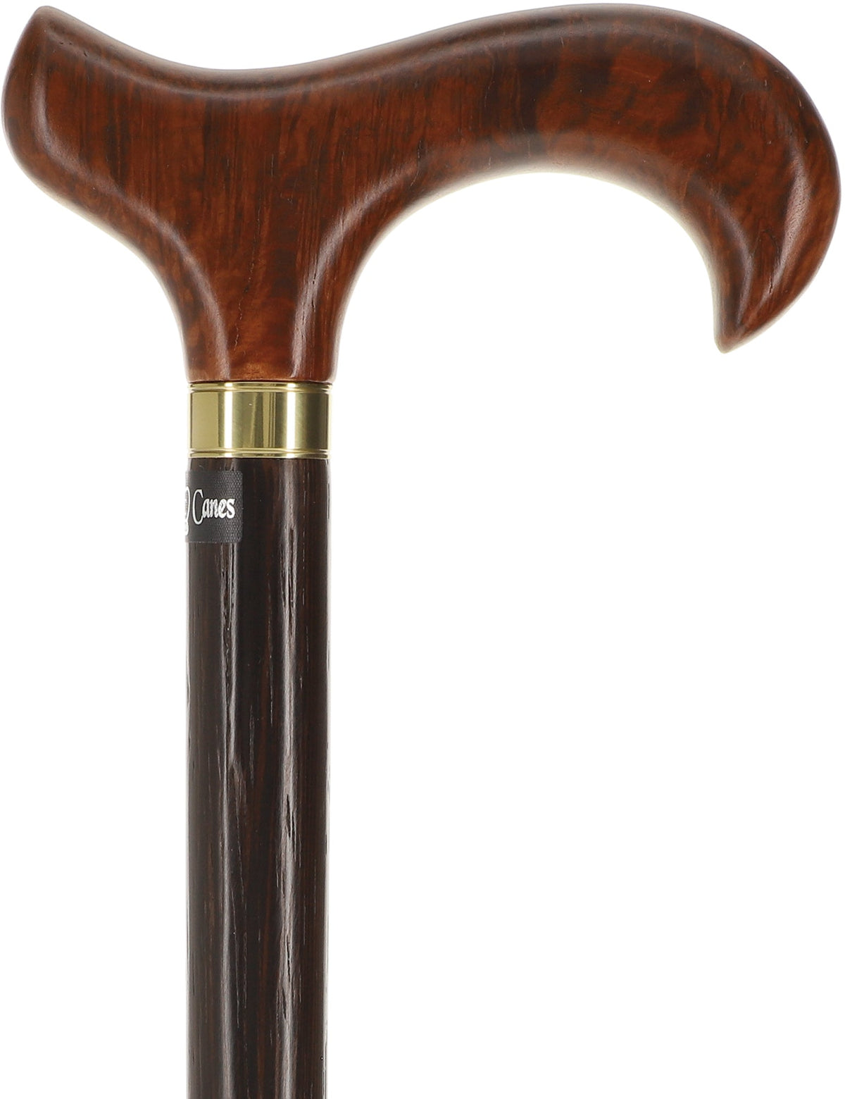 Australian Burl Wood Derby Cane: Premium, Textured Exotic Wood Derby Classic Walking Canes - Tophatter Daily Deals