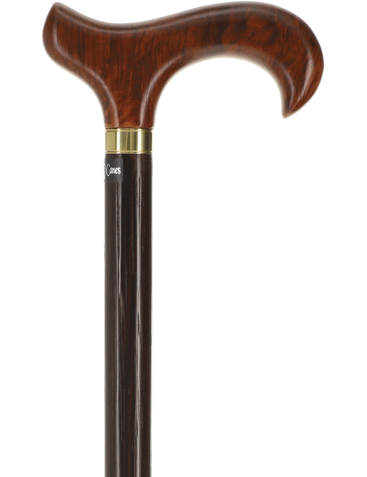Australian Burl Wood Derby Cane: Premium, Textured Exotic Wood Derby Classic Walking Canes - Tophatter Daily Deals