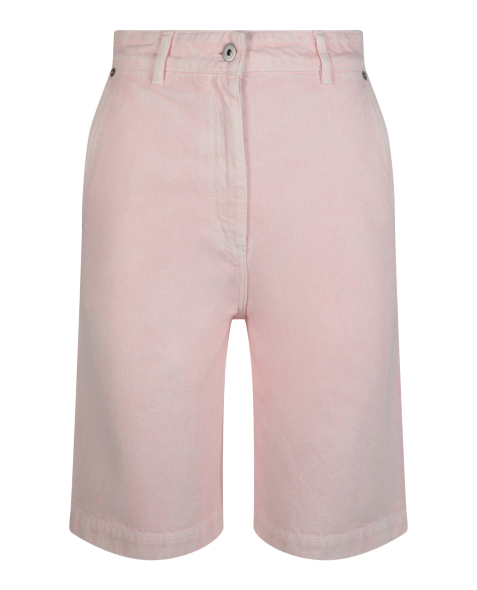 Burberry High Waist Bermuda Shorts Pink Shorts - Tophatter Daily Deals
