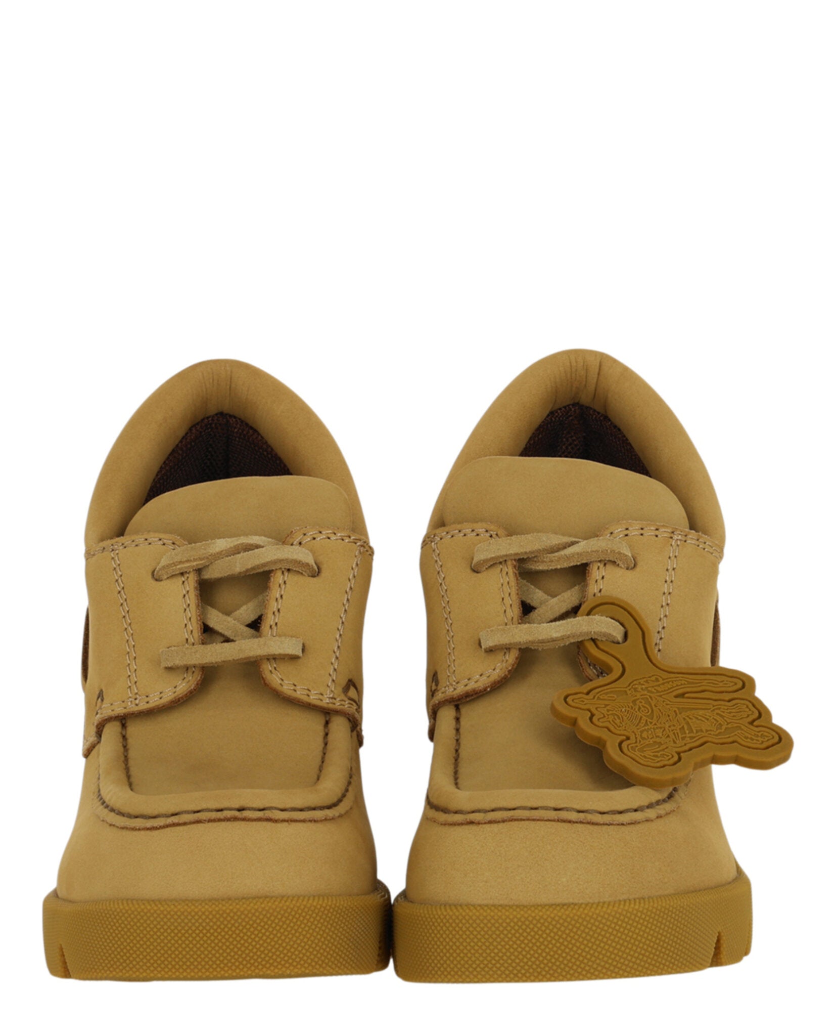 Burberry Stride Leather Heeled Loafers Footwear - Tophatter Daily Deals