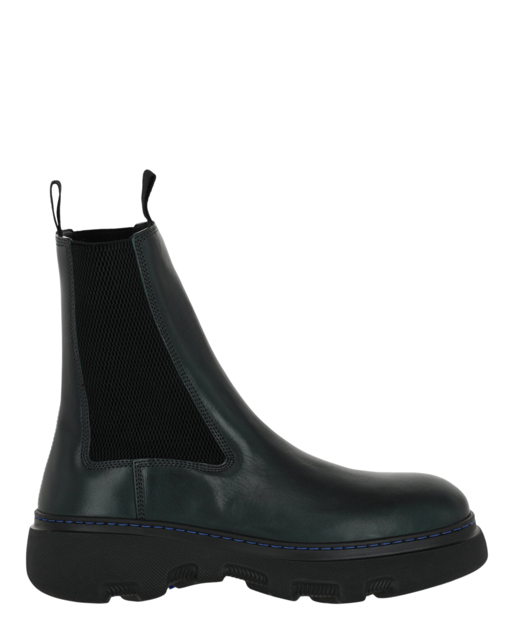 Burberry Creeper Chelsea Boots Green Footwear - Tophatter Daily Deals