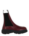 Burberry Creeper Chelsea Boots Plum Footwear - Tophatter Daily Deals