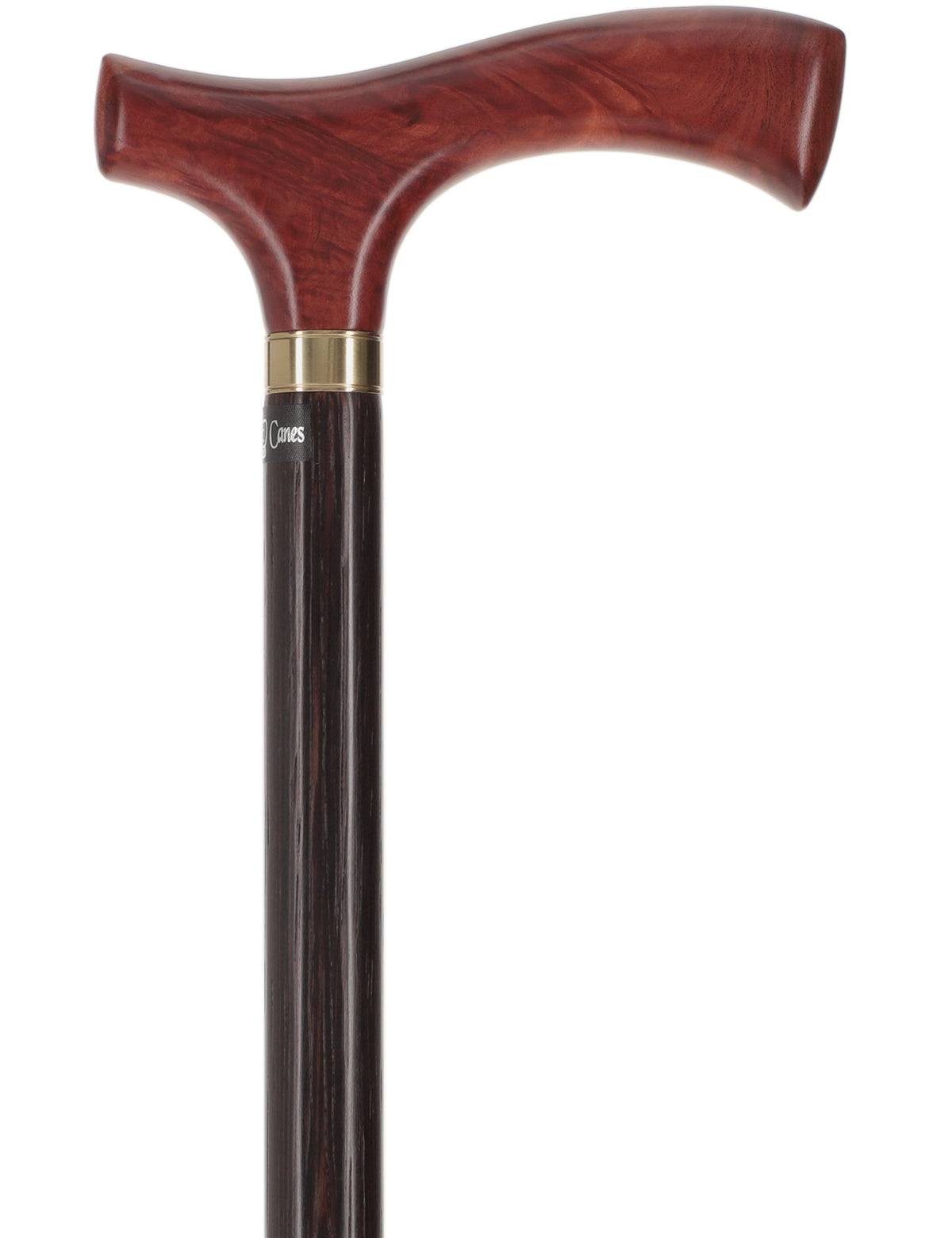 Australian Burl Wood Fritz Cane: Premium, Textured Exotic Wood Fritz Handle Walking Canes - Tophatter Daily Deals