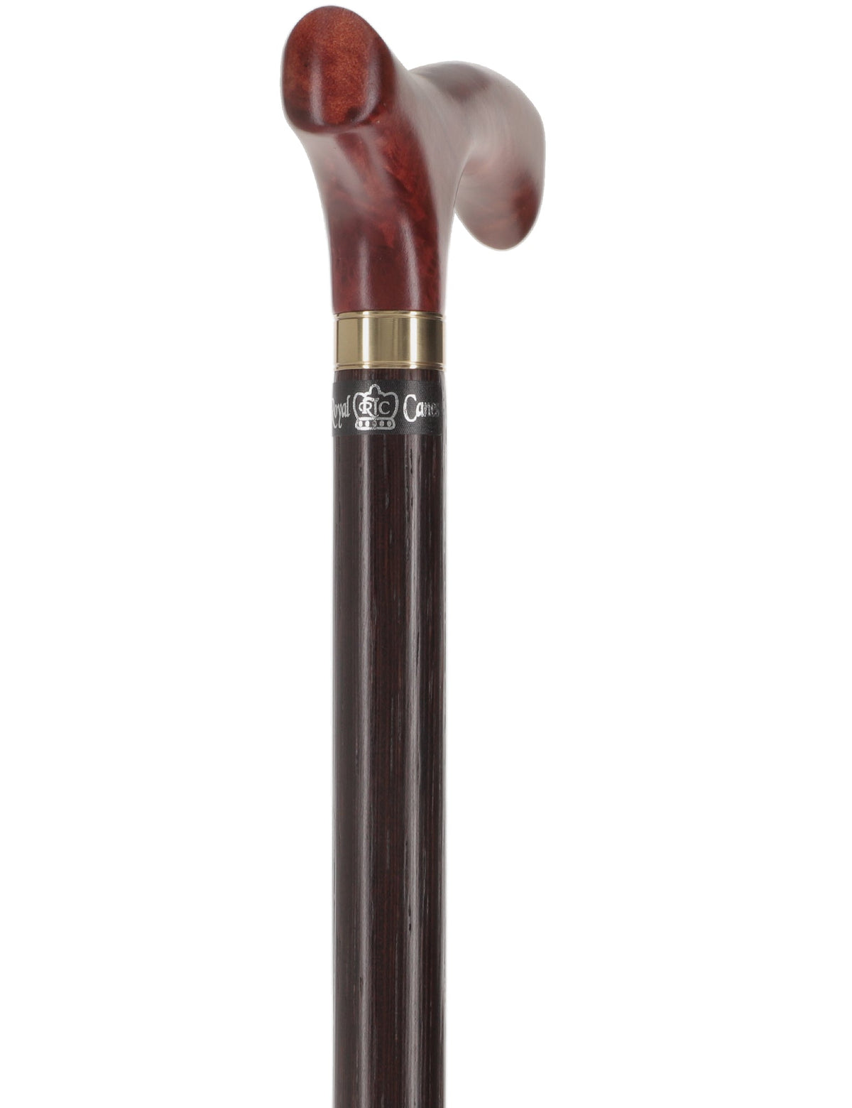 Australian Burl Wood Fritz Cane: Premium, Textured Exotic Wood Fritz Handle Walking Canes - Tophatter Daily Deals