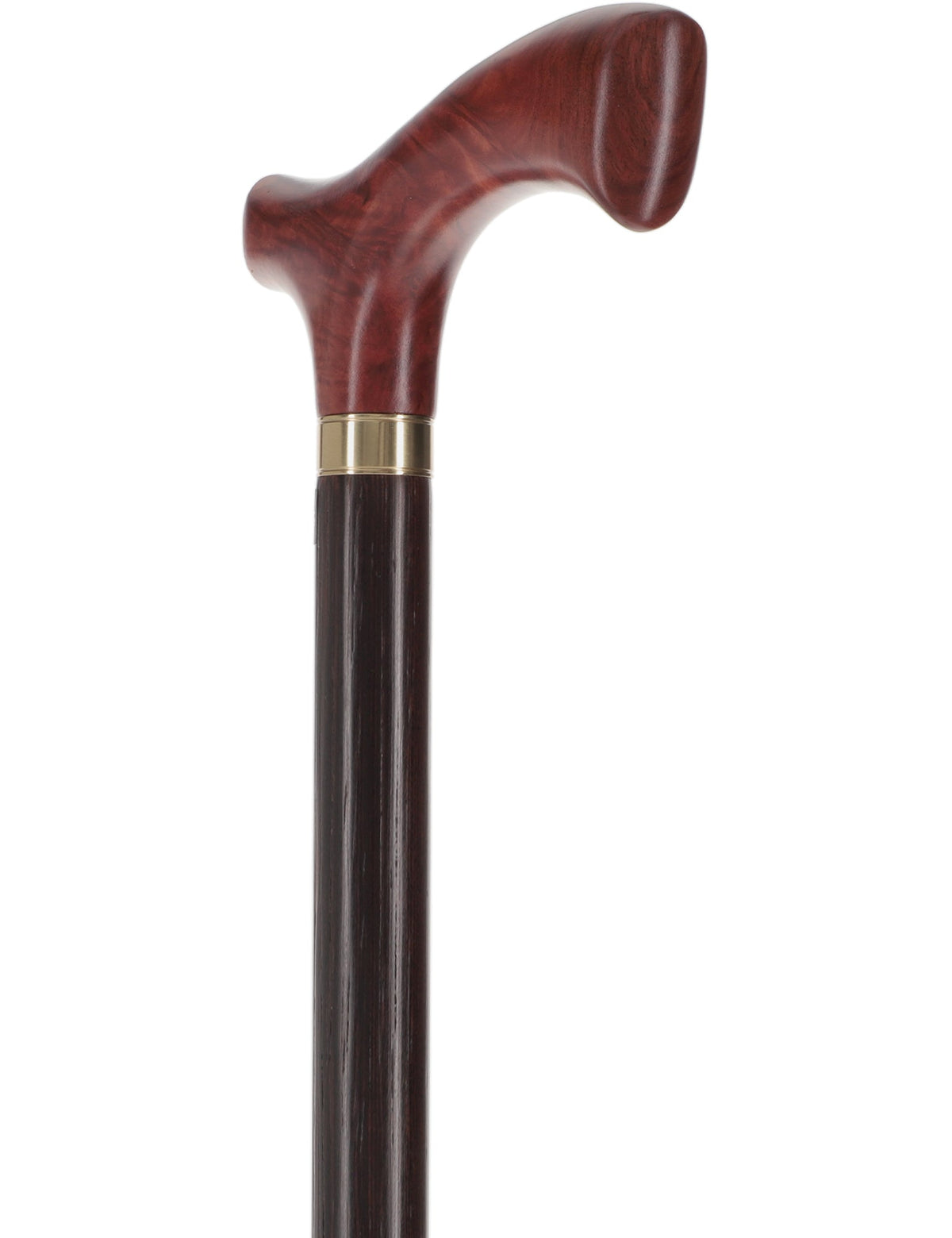 Australian Burl Wood Fritz Cane: Premium, Textured Exotic Wood Fritz Handle Walking Canes - Tophatter Daily Deals