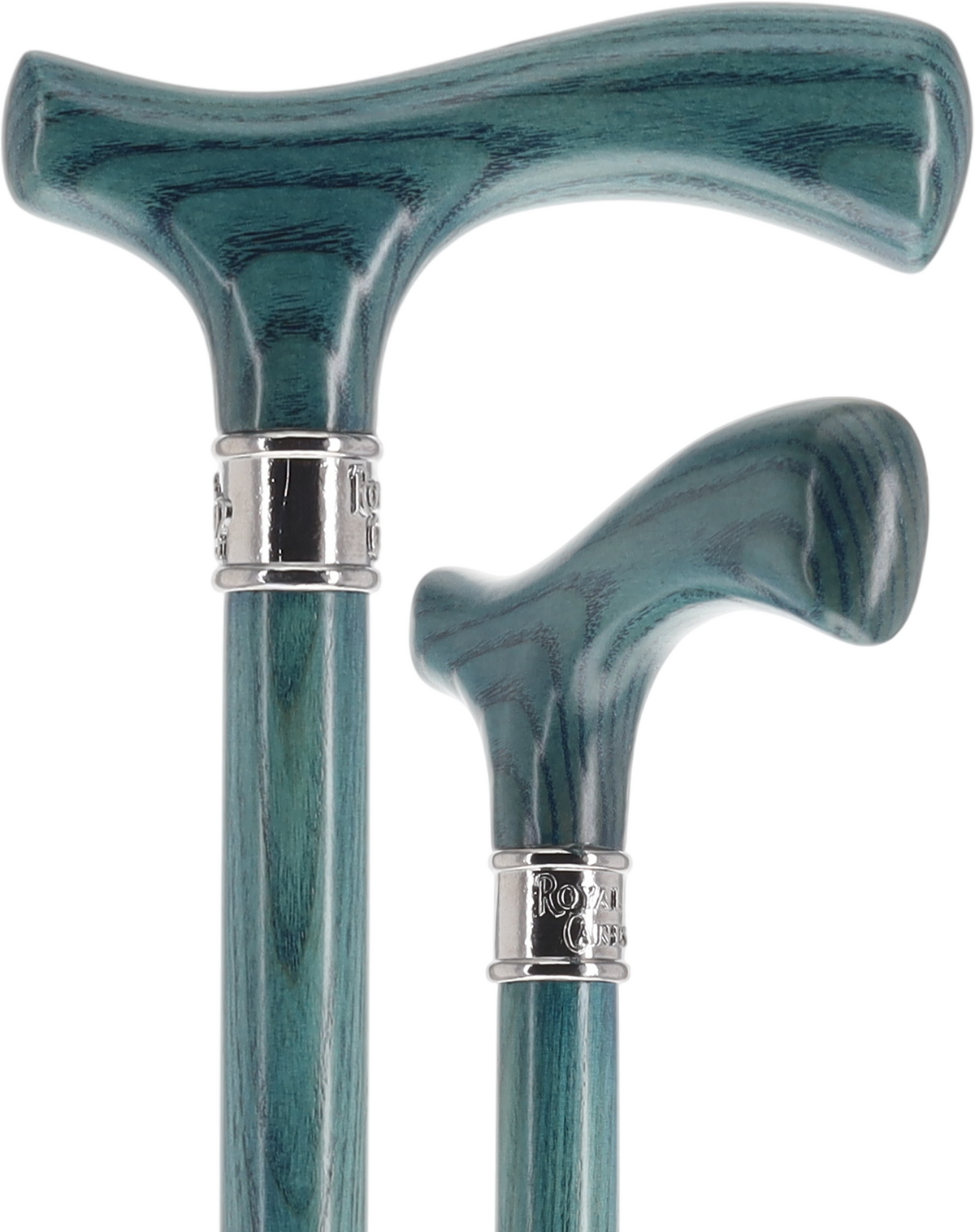 Blue Denim Fritz Cane with Premium Ash Wood Shaft Fritz Classic Walking Canes - Tophatter Daily Deals