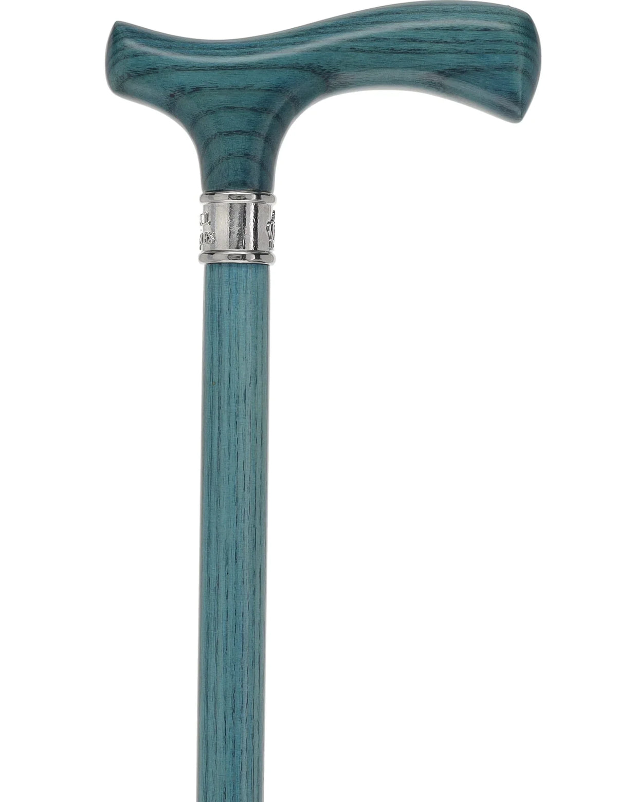 Blue Denim Fritz Cane with Premium Ash Wood Shaft Fritz Classic Walking Canes - Tophatter Daily Deals
