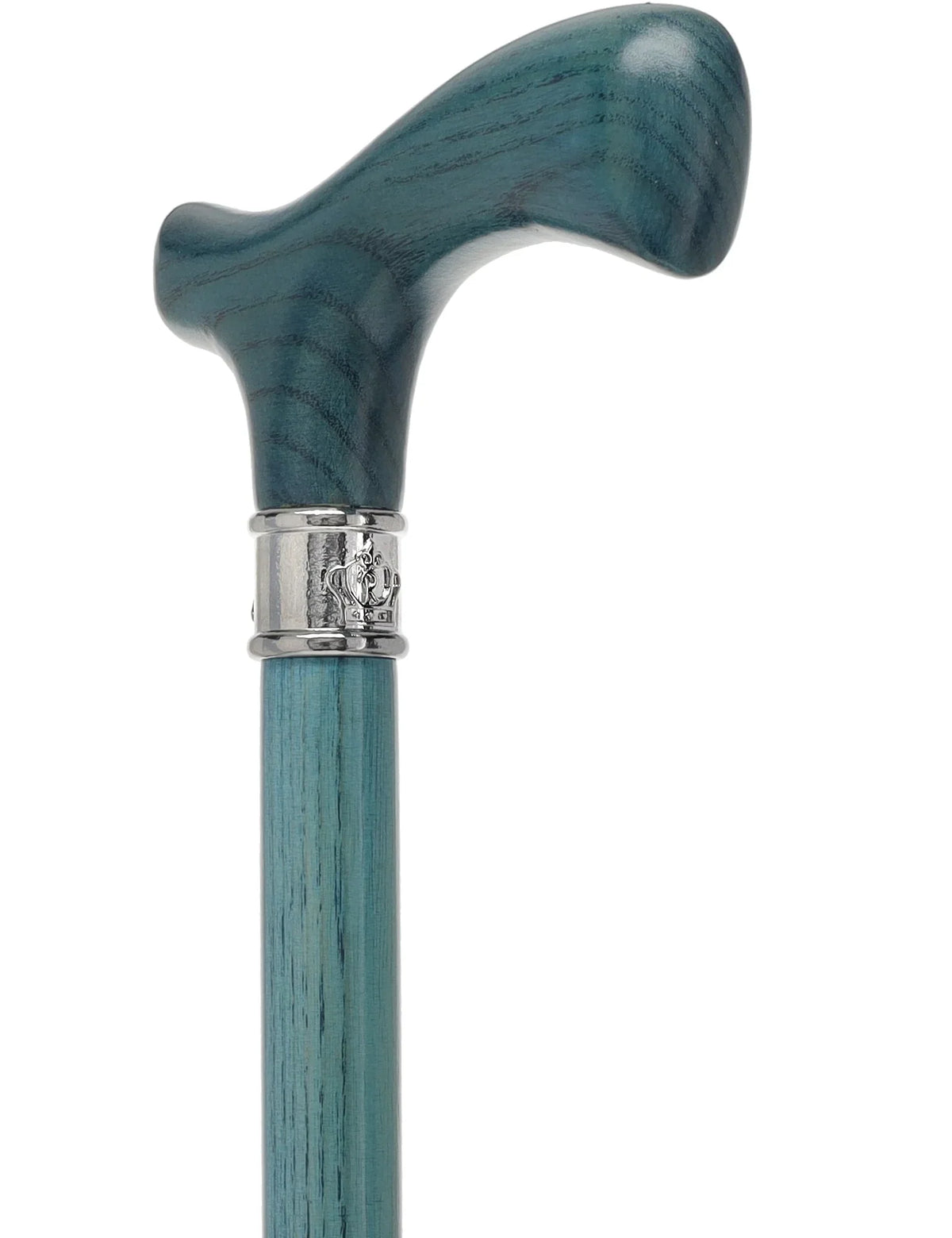 Blue Denim Fritz Cane with Premium Ash Wood Shaft Fritz Classic Walking Canes - Tophatter Daily Deals