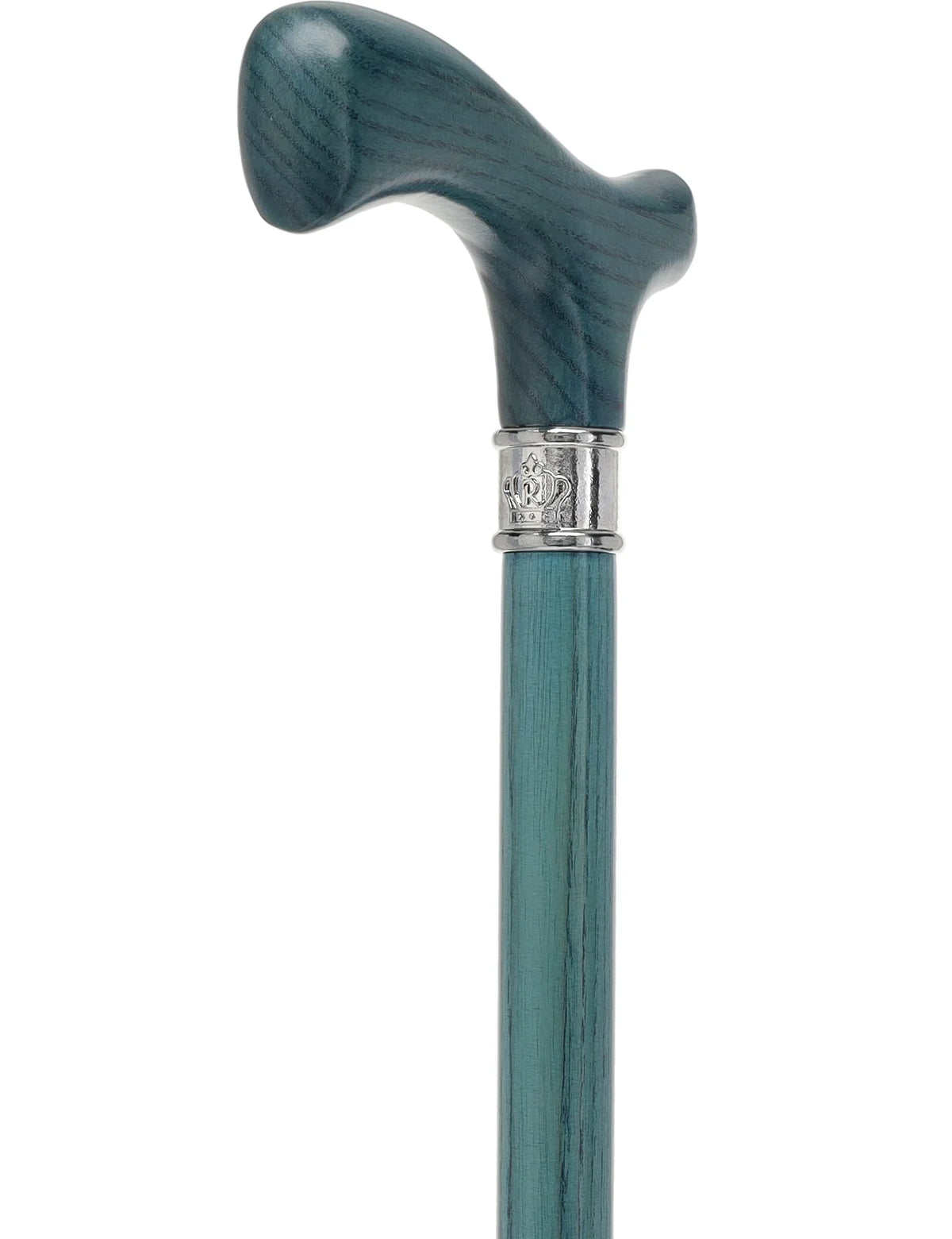 Blue Denim Fritz Cane with Premium Ash Wood Shaft Fritz Classic Walking Canes - Tophatter Daily Deals