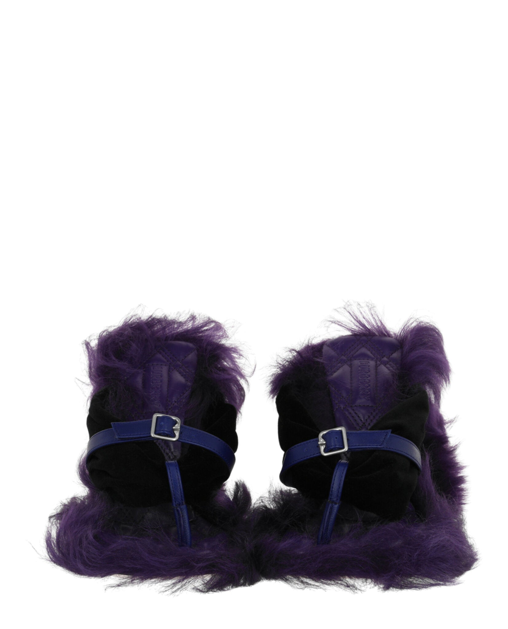 Burberry Step Post Heel Sandals Footwear - Tophatter Daily Deals