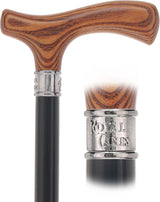 Brown Espresso Petite to Smaller Hand Fritz Handle Walking Canes - Tophatter Daily Deals