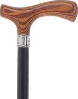 Brown Espresso Petite to Smaller Hand Fritz Handle Walking Canes - Tophatter Daily Deals