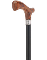 Brown Espresso Petite to Smaller Hand Fritz Handle Walking Canes - Tophatter Daily Deals