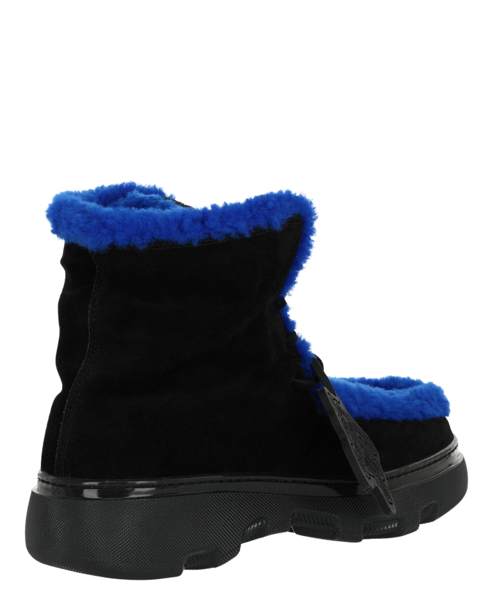 Burberry Creeper Shearling Boots Footwear - Tophatter Daily Deals