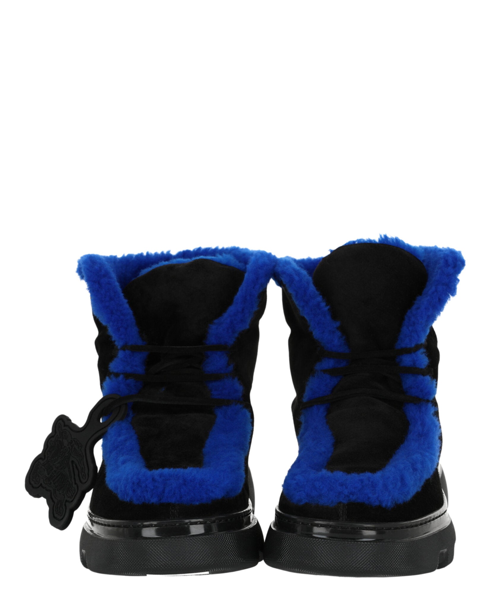 Burberry Creeper Shearling Boots Footwear - Tophatter Daily Deals