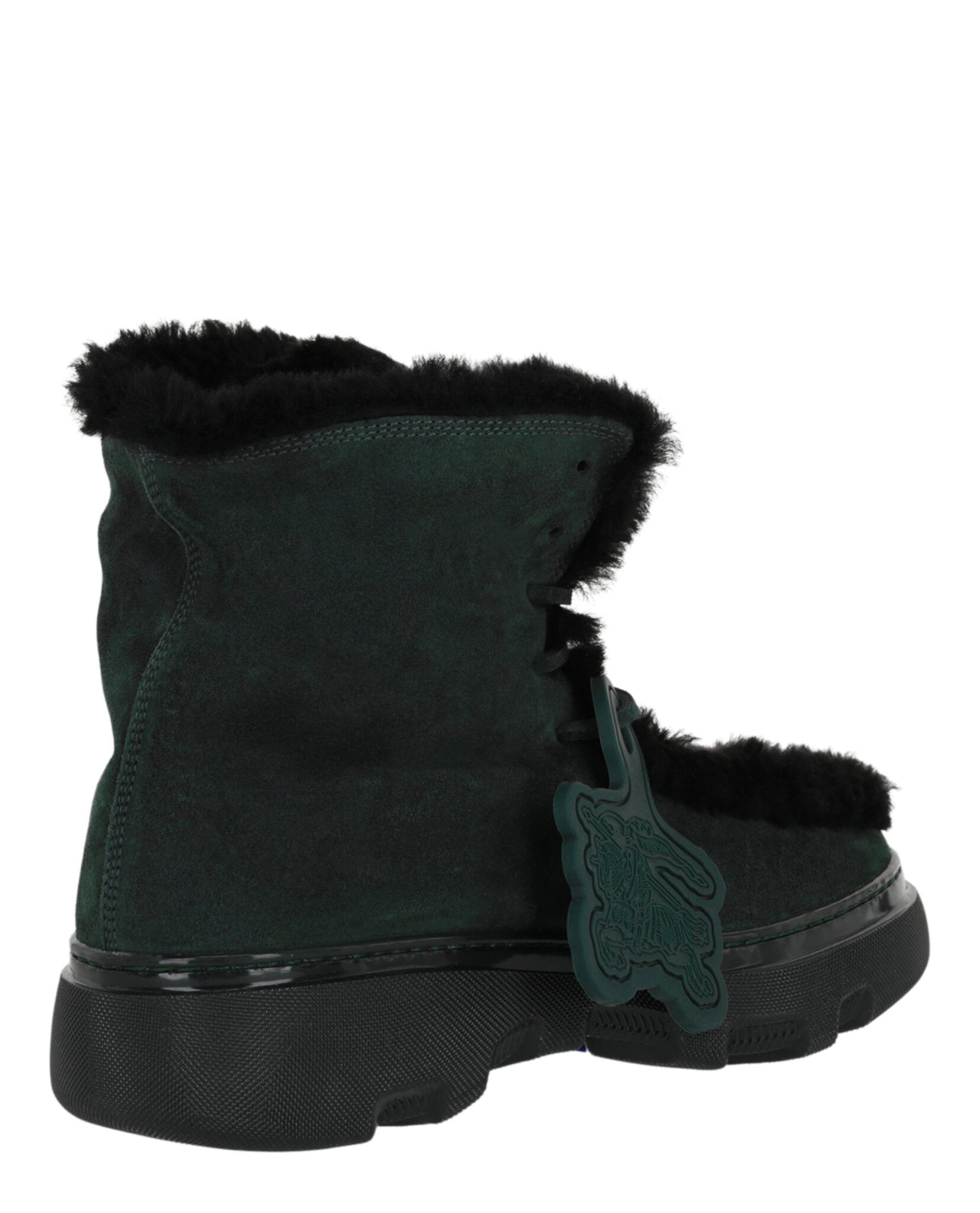 Burberry Creeper Shearling Boots Footwear - Tophatter Daily Deals