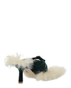 Burberry Step Post Heel Sandals Footwear - Tophatter Daily Deals