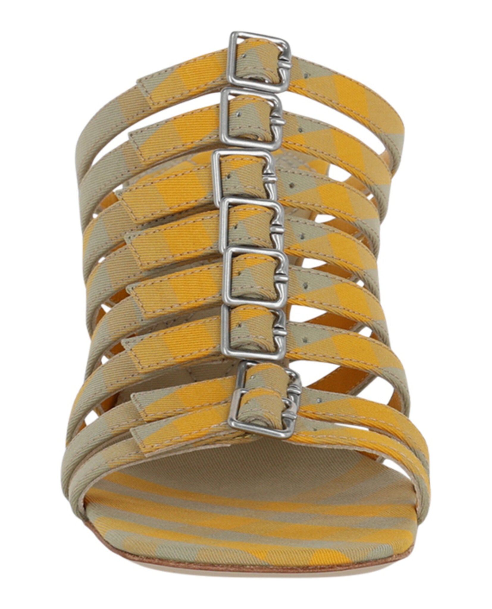 Burberry Step Check Heels Sandals Footwear - Tophatter Daily Deals