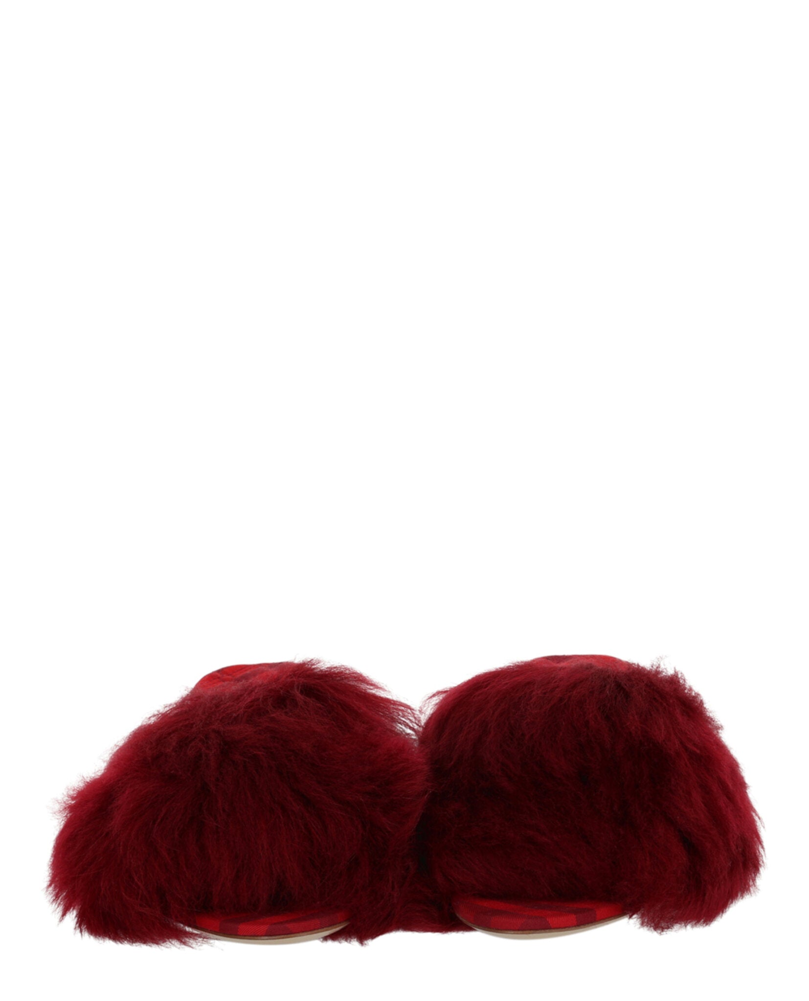 Burberry Jackie Shearling Mules Footwear - Tophatter Daily Deals