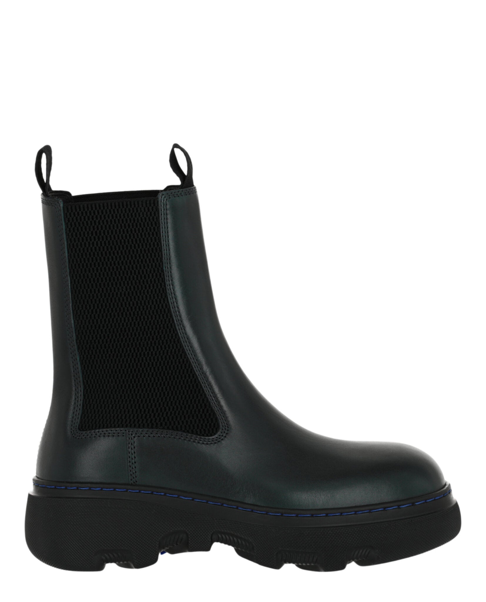 Burberry Creeper Chelsea Boots Green Footwear - Tophatter Daily Deals
