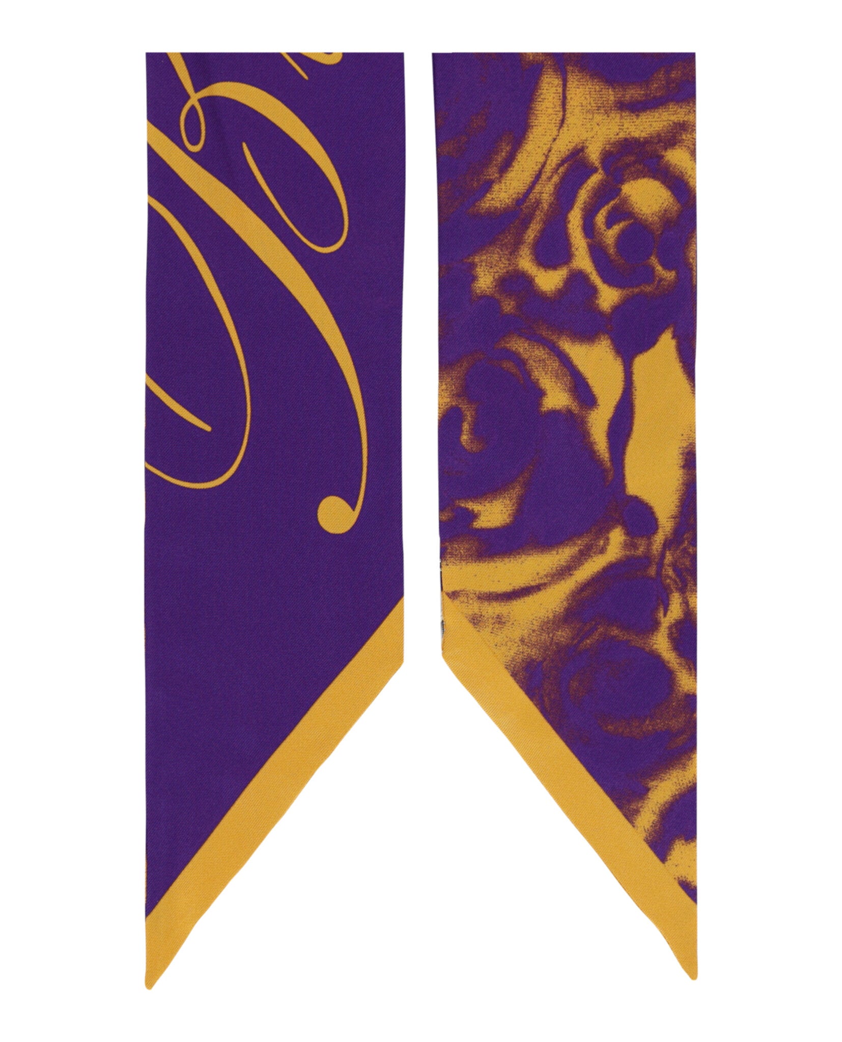 Burberry Rose-Printed Silk Scarf Accessories - Tophatter Daily Deals