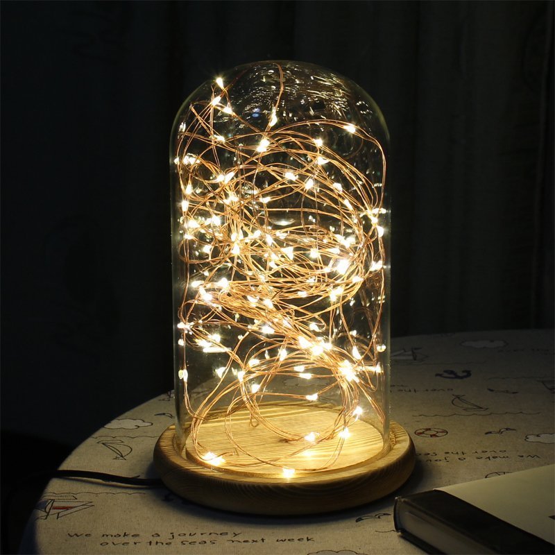 Atmosphere table lamp decorative LED Night Light LED USB 0 - Tophatter Daily Deals