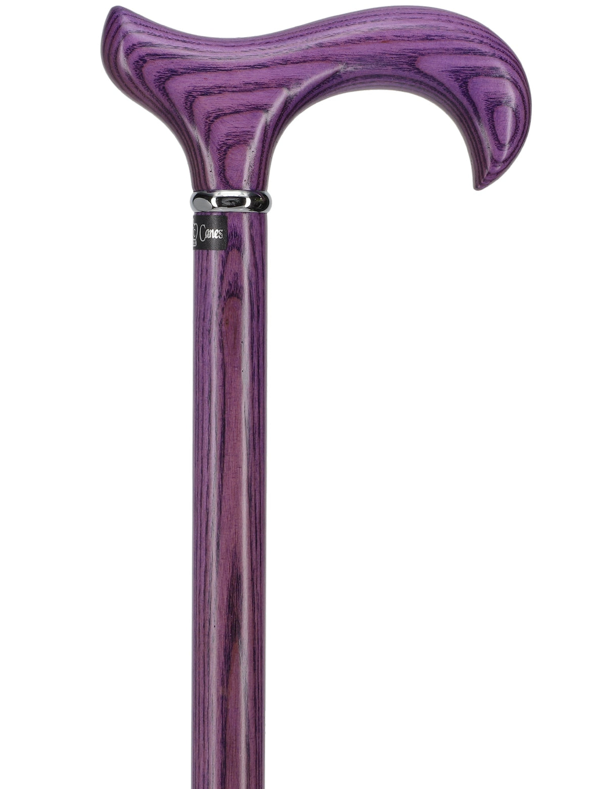 Vivid Purple Derby Cane with Premium Ash Wood Shaft Derby Classic Walking Canes - Tophatter Daily Deals