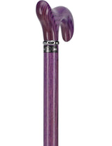 Vivid Purple Derby Cane with Premium Ash Wood Shaft Derby Classic Walking Canes - Tophatter Daily Deals